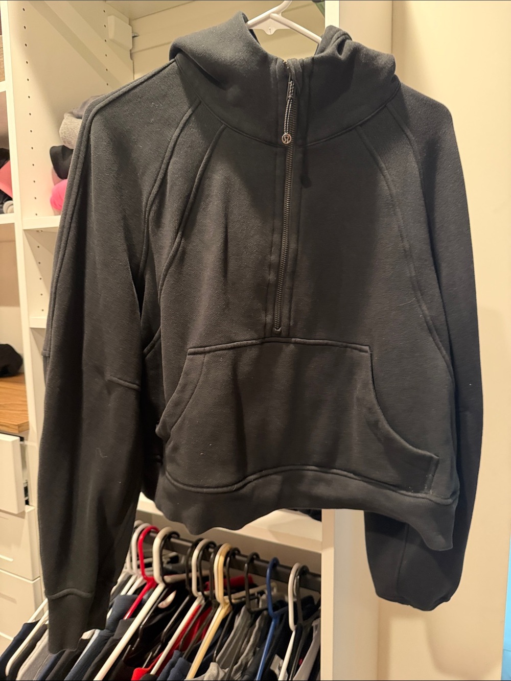 lululemon athletica Black Women's Half-Zip Sweater